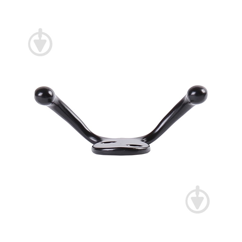 Крючок мебельный  Larvij LK0202BL черный - фото 3