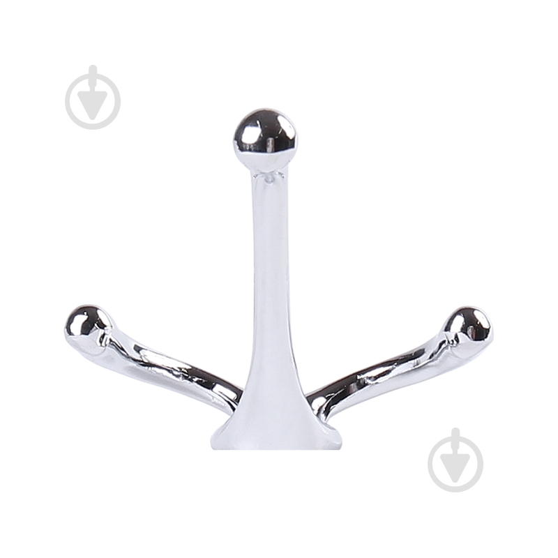 Крючок мебельный  Larvij LK0301CH хром - фото 3