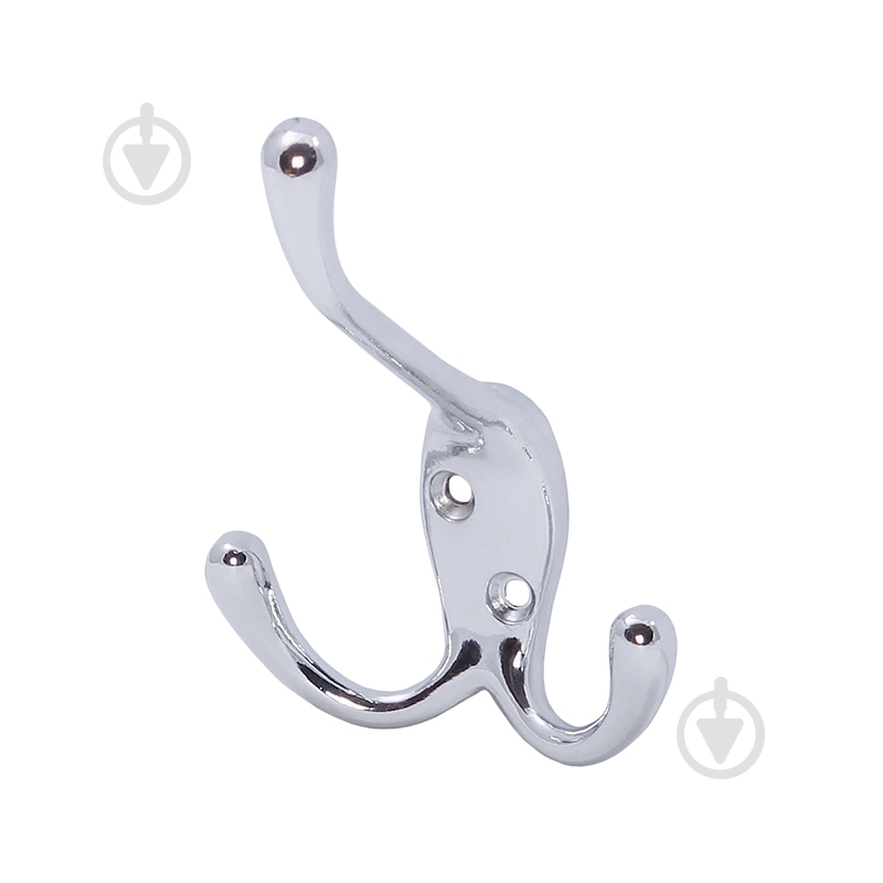 Крючок мебельный  Larvij LK0301CH хром - фото 1