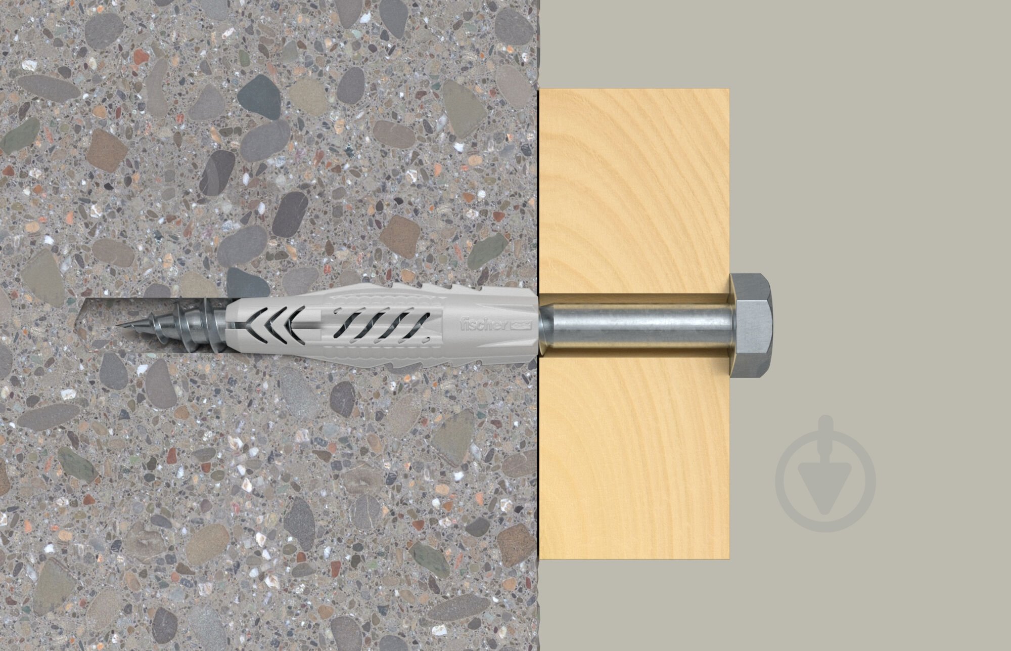 Дюбель универсальный дюбель UX 14x75 без бурта FISCHER 14x75 мм 2 шт. (90867) - фото 3