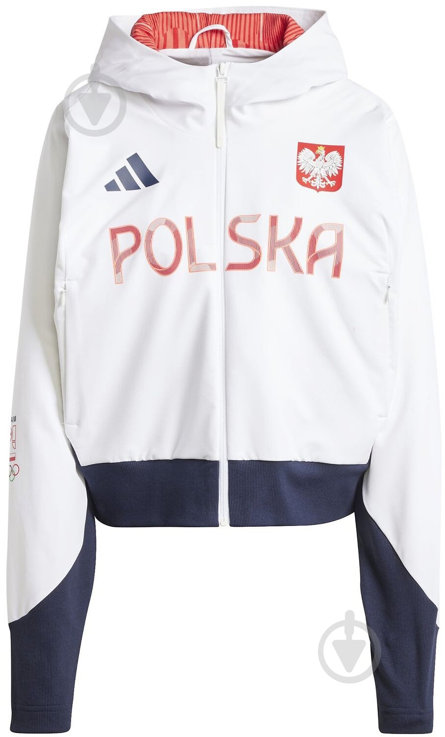 Джемпер Adidas NOC Poland JF6671 р.L білий - фото 1 Джемпер Adidas NOC Poland JF6671 р.L білий - фото 1