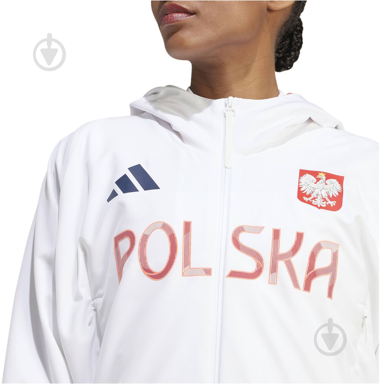 Джемпер Adidas NOC Poland JF6671 р.L білий - фото 2 Джемпер Adidas NOC Poland JF6671 р.L білий - фото 2