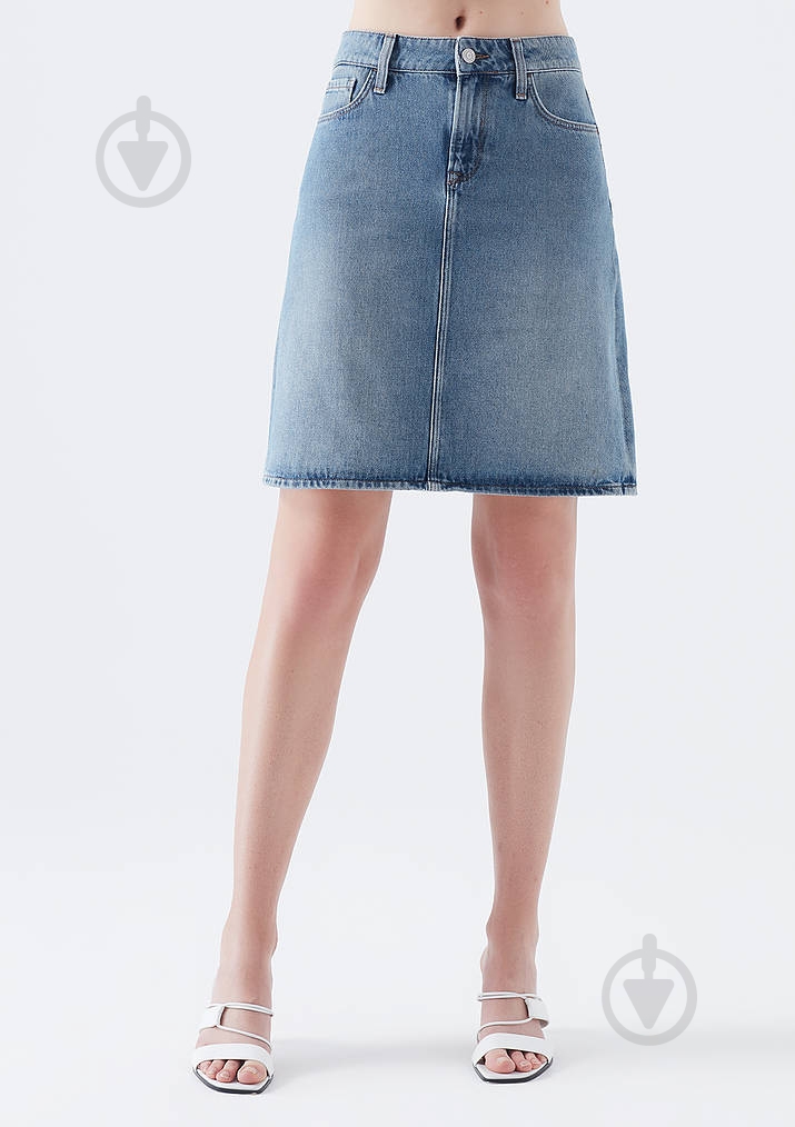 Юбка Mavi VALERIE Shaded Indigo Denim 1319831086 р. L синий - фото 3