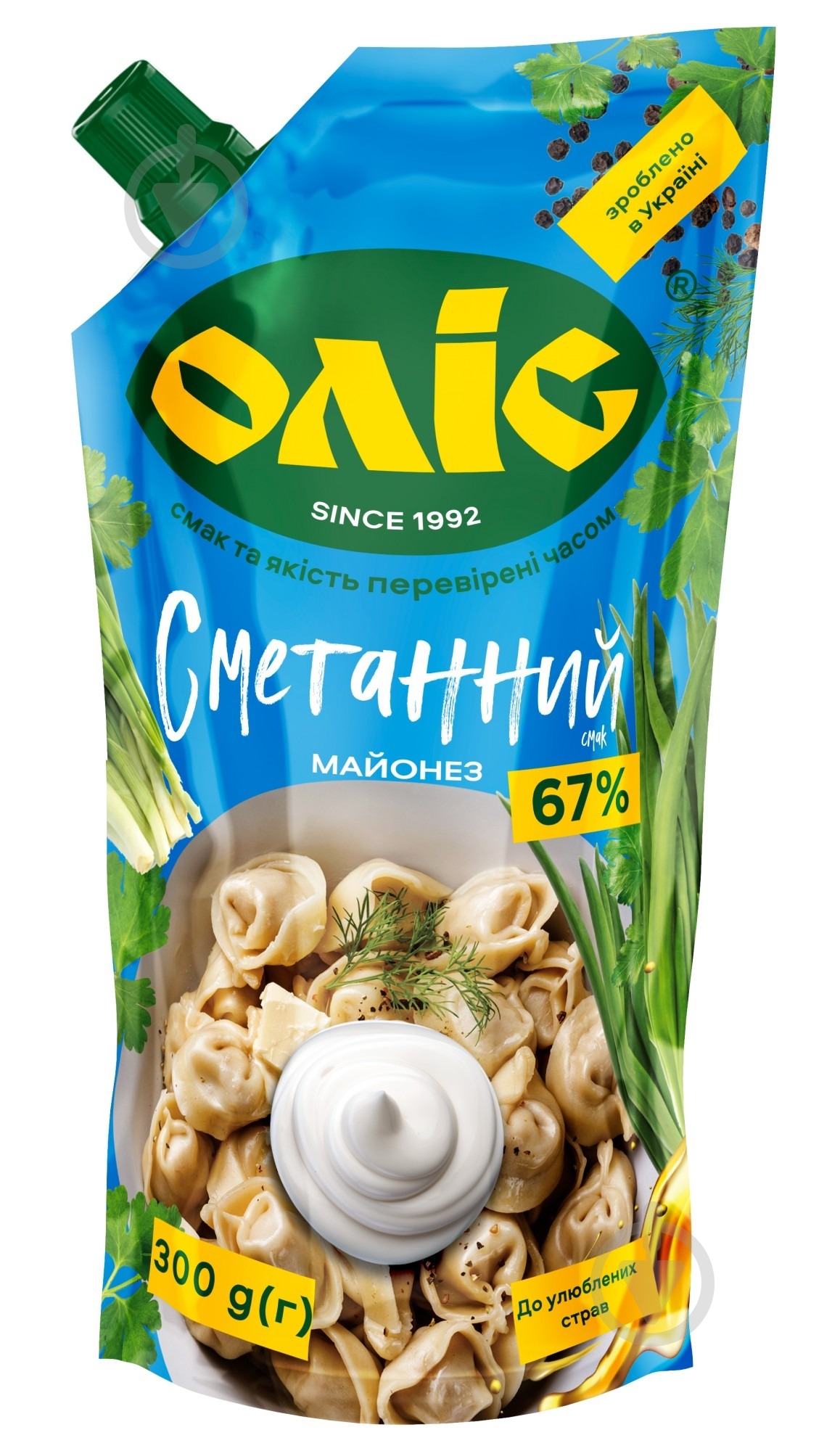 Майонез Сметанный 67% 350 г - фото 1