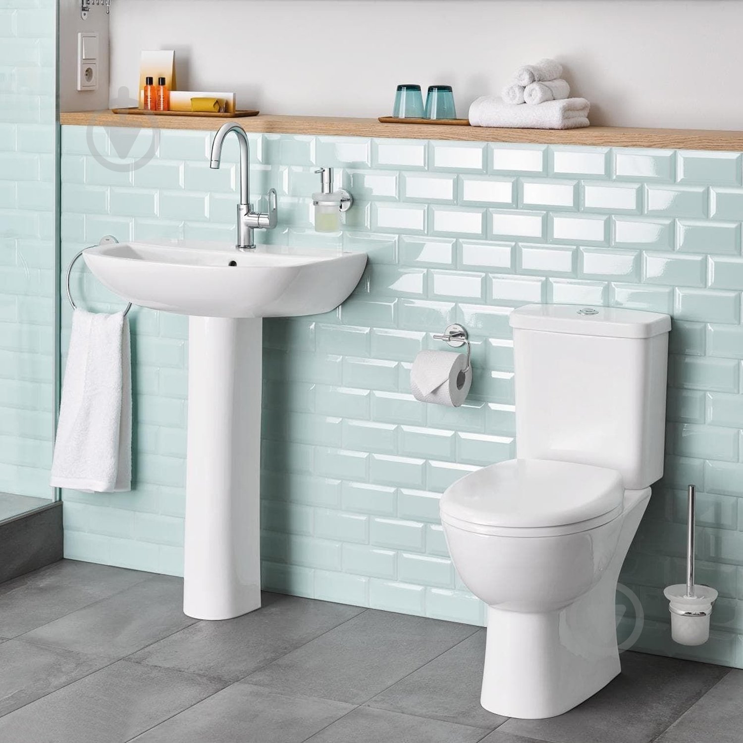 Смеситель для умывальника Grohe BauLoop L-Size 23763000 - фото 4