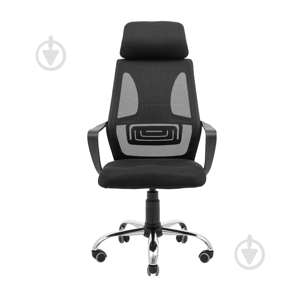 Кресло Richman Профи хром сетка черный - фото 2 Кресло Richman Профи хром сетка черный - фото 2