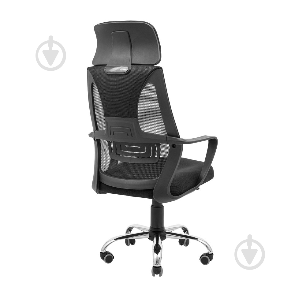 Кресло Richman Профи хром сетка черный - фото 4 Кресло Richman Профи хром сетка черный - фото 4