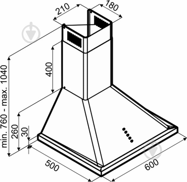 Вытяжка Hansa OKC 613 RBH - фото 5