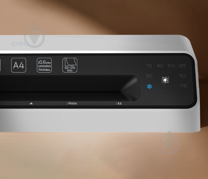 Ламинатор T103 А4 175 мкм Deli - фото 3 Ламинатор T103 А4 175 мкм Deli - фото 3