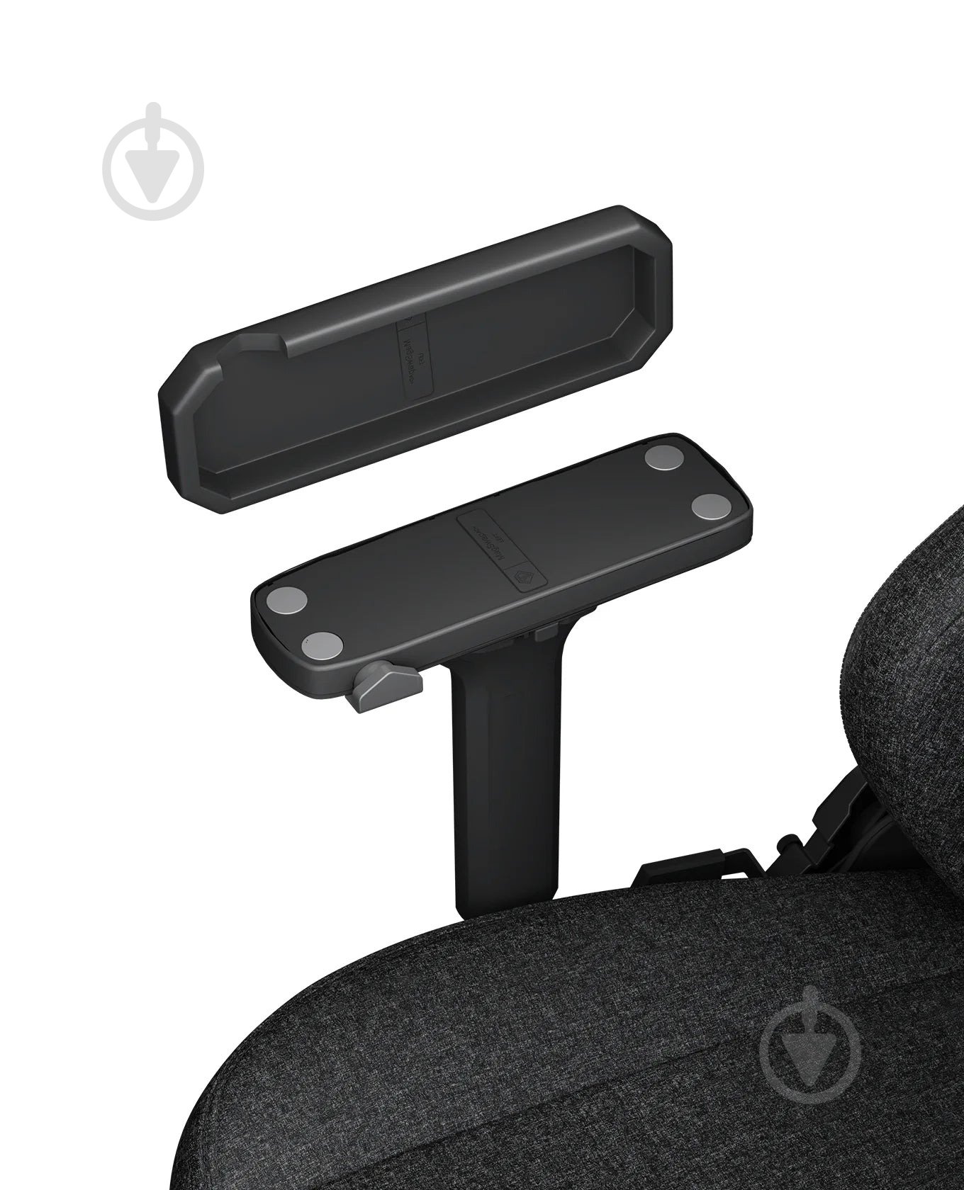 Крісло Anda Seat Kaiser 3 Size L Black Fabric (AD12YDC-L-01-B-CF) чорний - фото 8 Крісло Anda Seat Kaiser 3 Size L Black Fabric (AD12YDC-L-01-B-CF) чорний - фото 8