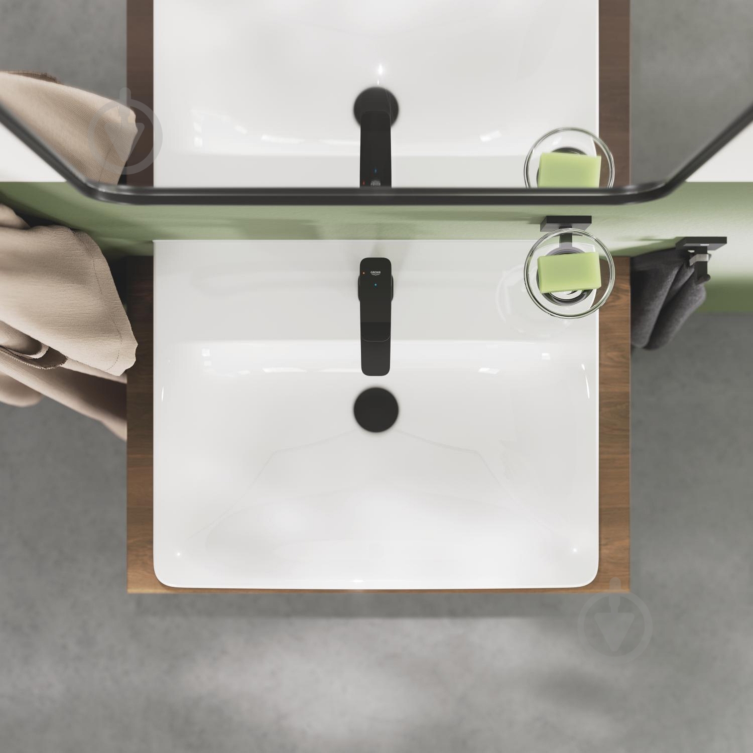 Змішувач для умивальника Grohe QuickFix Dice ES S-Size 1018612430 з донним клапаном - фото 13