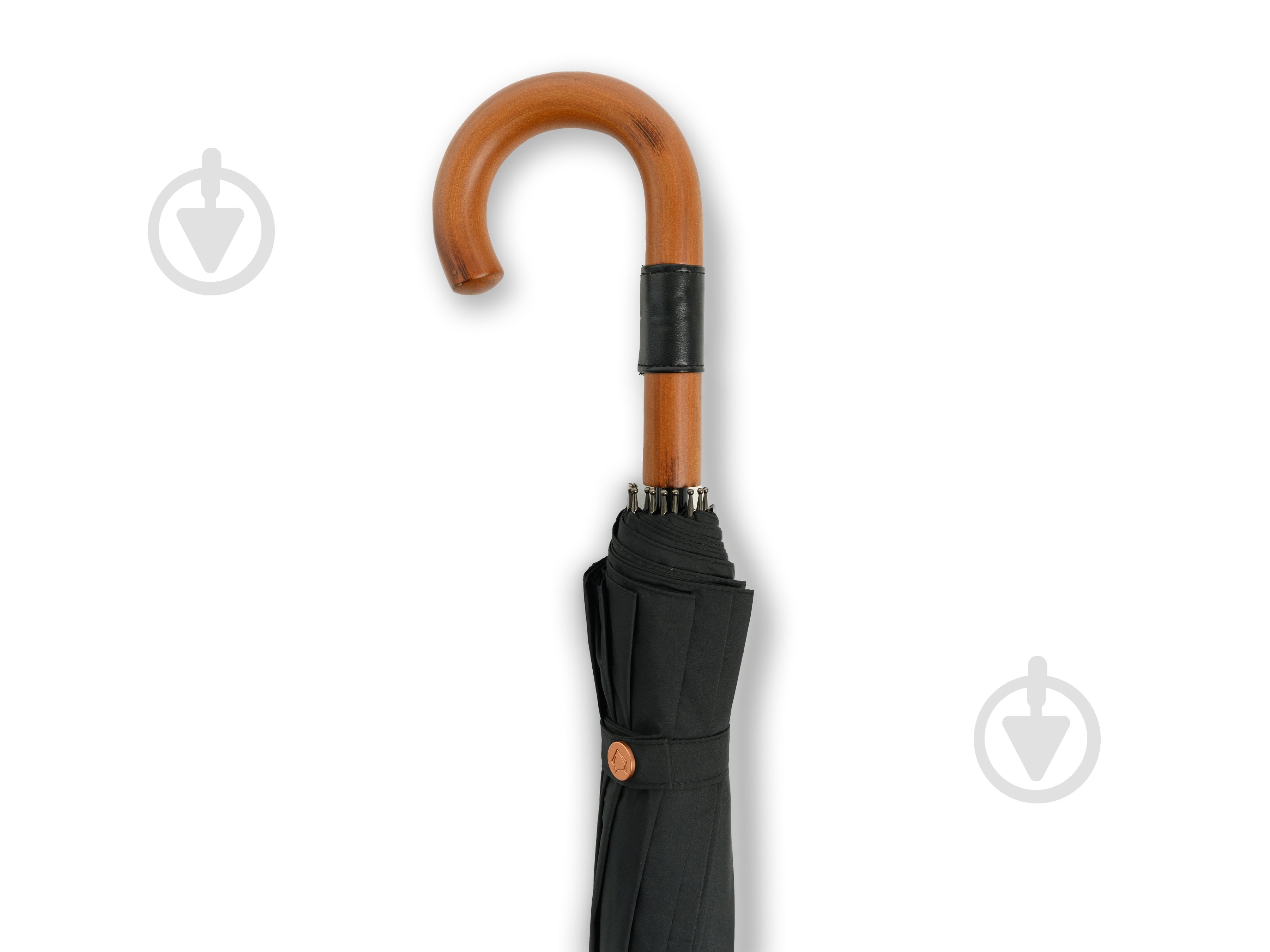 Зонт-трость KRAGO Prime черный - фото 5