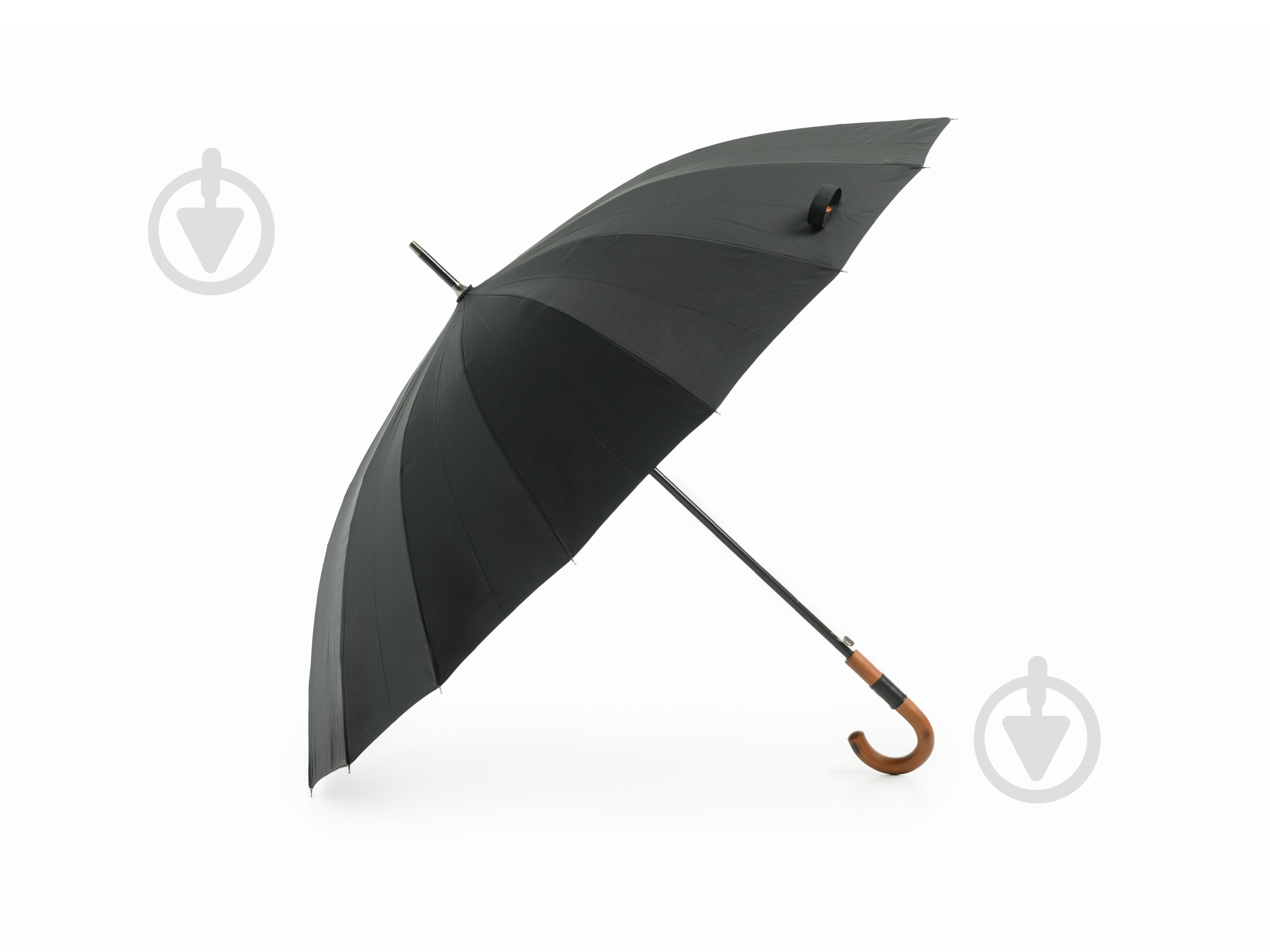 Зонт-трость KRAGO Prime черный - фото 1