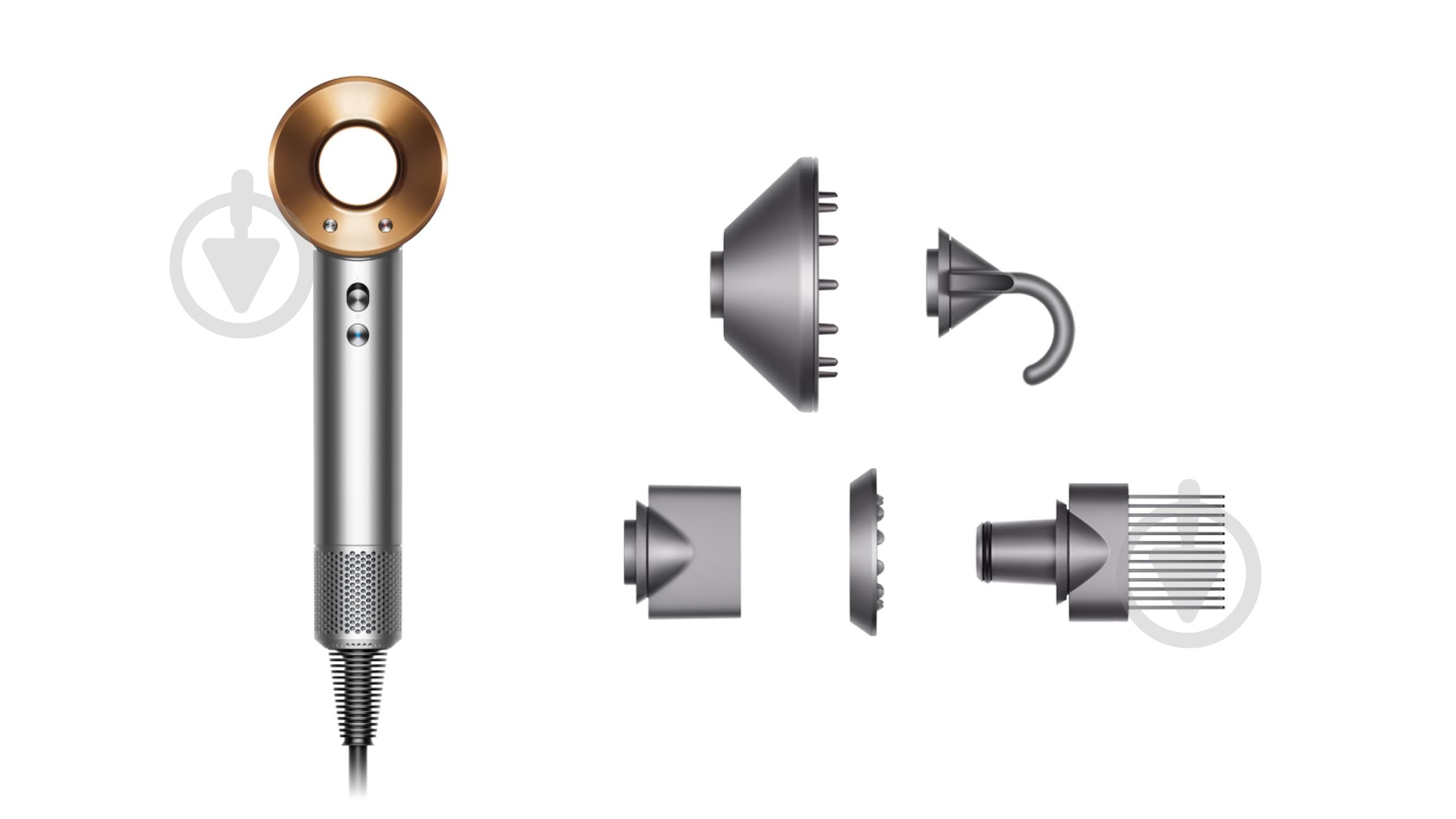 Фен Dyson Supersonic HD07 медный Nickel/Copper (389922-01) - фото 10