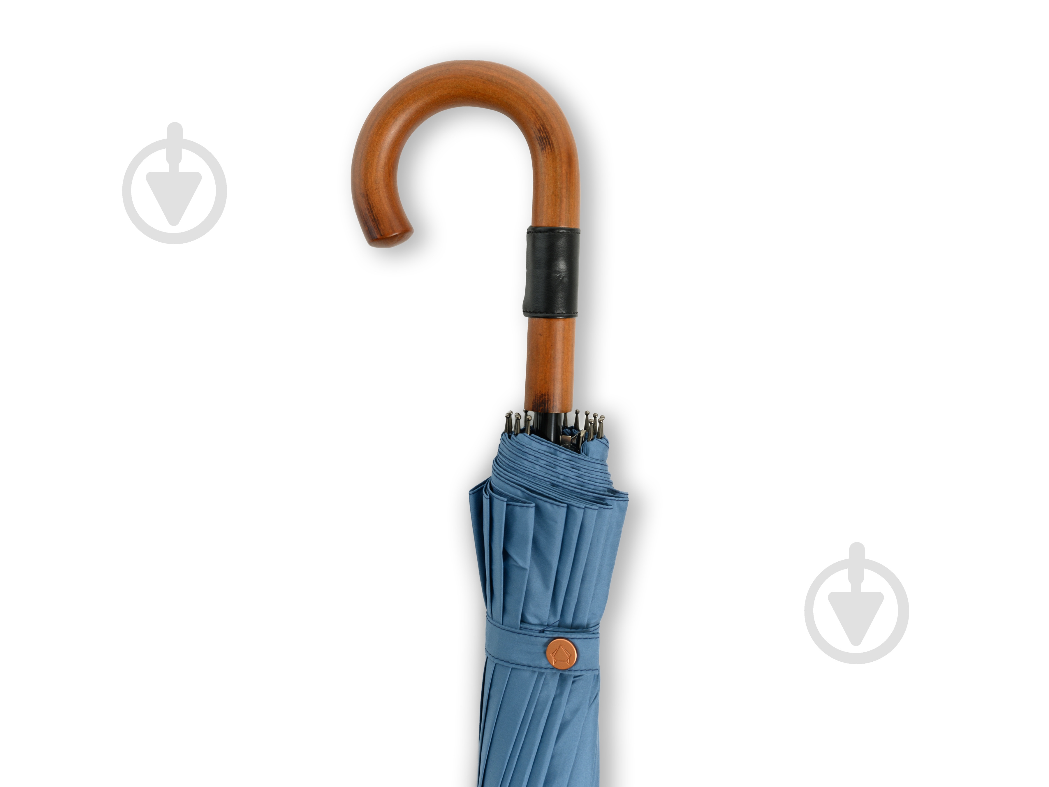 Зонт-трость KRAGO Prime синий - фото 5