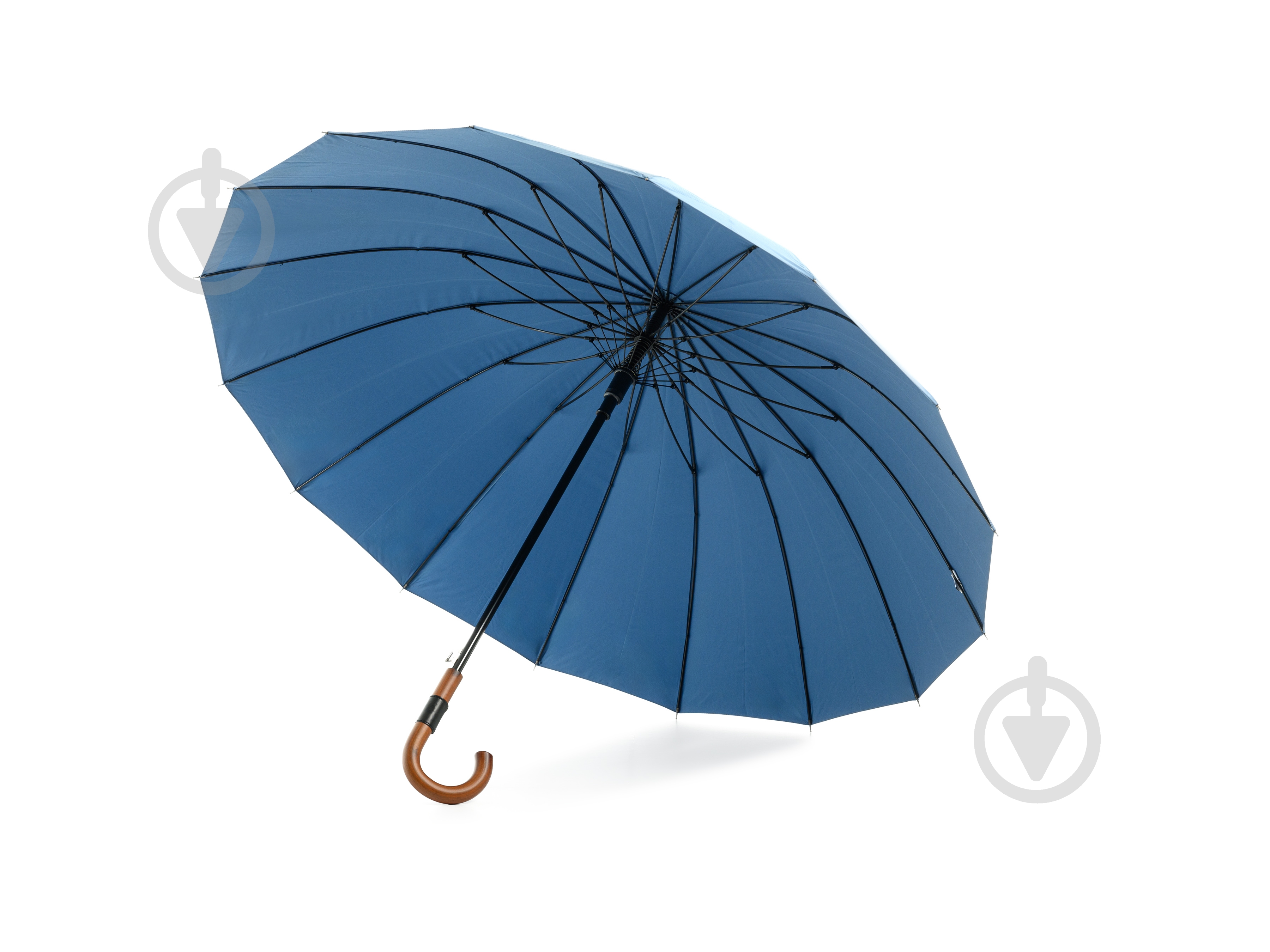 Зонт-трость KRAGO Prime синий - фото 2