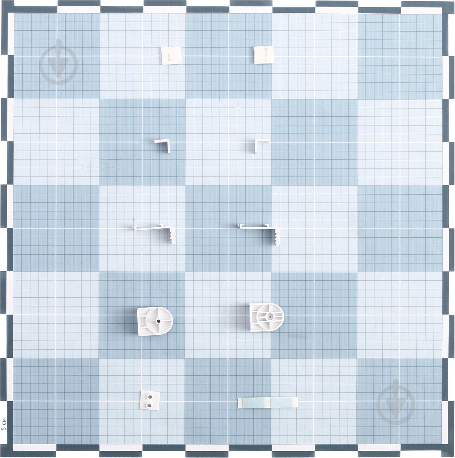 Ролета мини Impulso P+R 2074 57x150 см голубая - фото 7