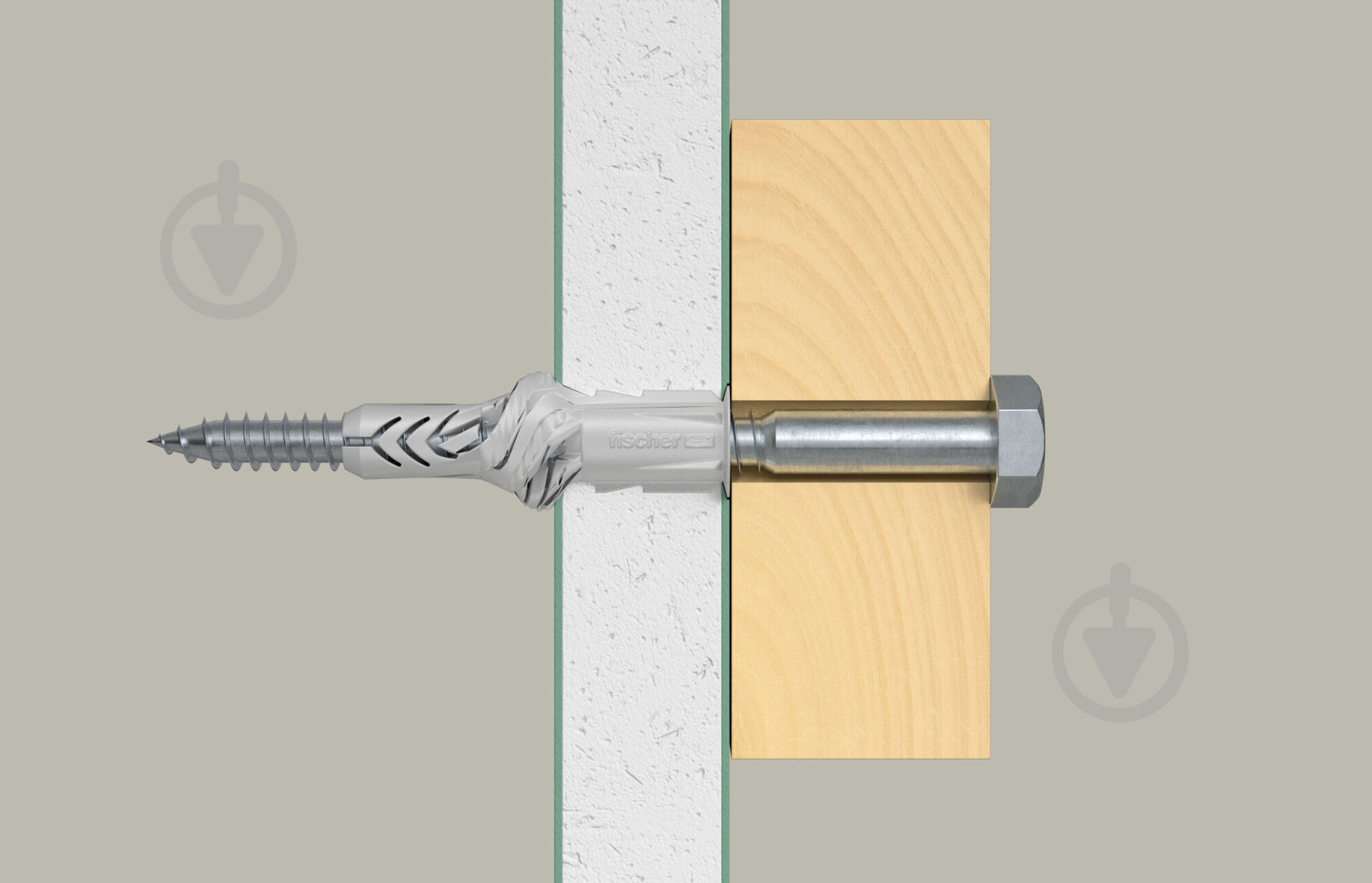 Дюбель універсальний дюбель UX 10x60 з буртом і з шурупом FISCHER 10x60 мм 4 шт. (90880) - фото 6 Дюбель універсальний дюбель UX 10x60 з буртом і з шурупом FISCHER 10x60 мм 4 шт. (90880) - фото 6