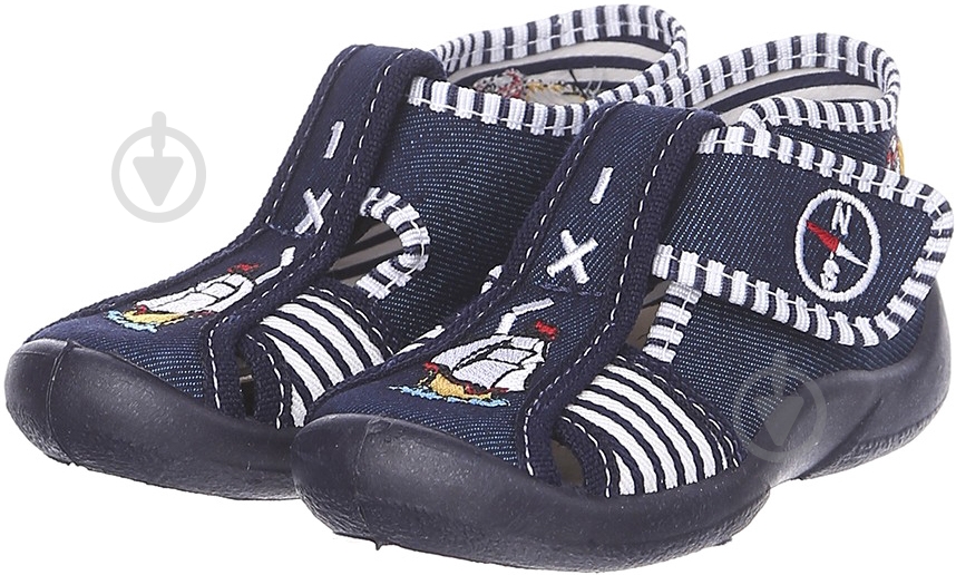 Туфли для мальчика 3F р.23 синий 2В5/9 - фото 1 Туфли для мальчика 3F р.23 синий 2В5/9 - фото 1