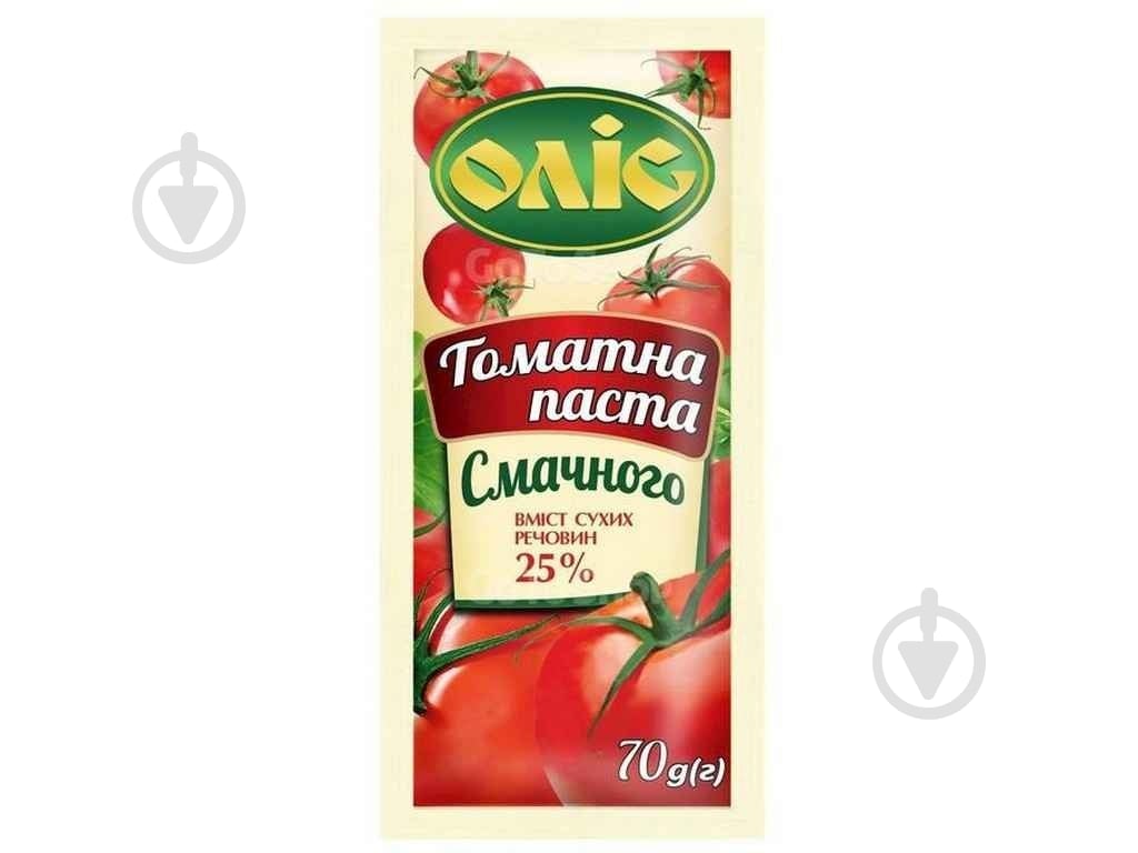 Паста томатная ТМ Оліс Смачного 70 г - фото 1