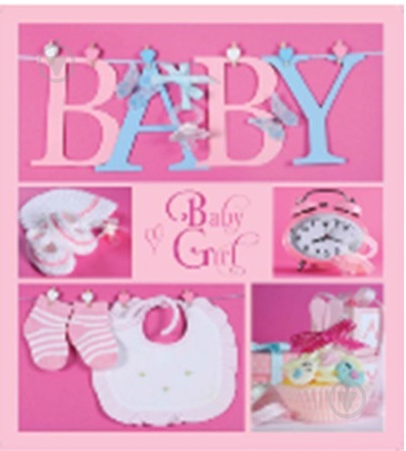 Фотоальбом EVG 20sheet Baby collage Pink w/box - фото 1 Фотоальбом EVG 20sheet Baby collage Pink w/box - фото 1