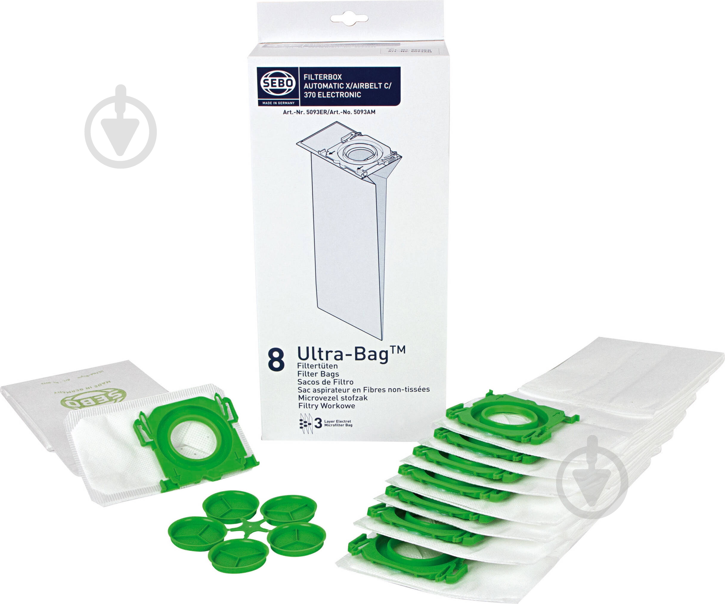 Фильтр-мешки SEBO бокс AUTOMATIC X 5093ER - фото 1 Фильтр-мешки SEBO бокс AUTOMATIC X 5093ER - фото 1