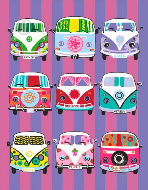 Набор для творчества Hippy buses Rosa Start - фото 1 Набор для творчества Hippy buses Rosa Start - фото 1