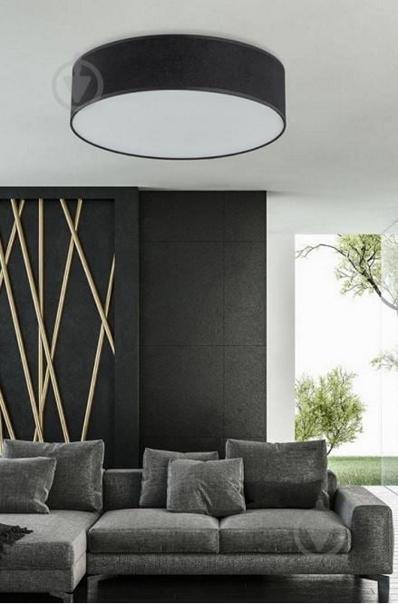 Люстра стельова TK Lighting 3x15 Вт E27 чорний 3335 - фото 4