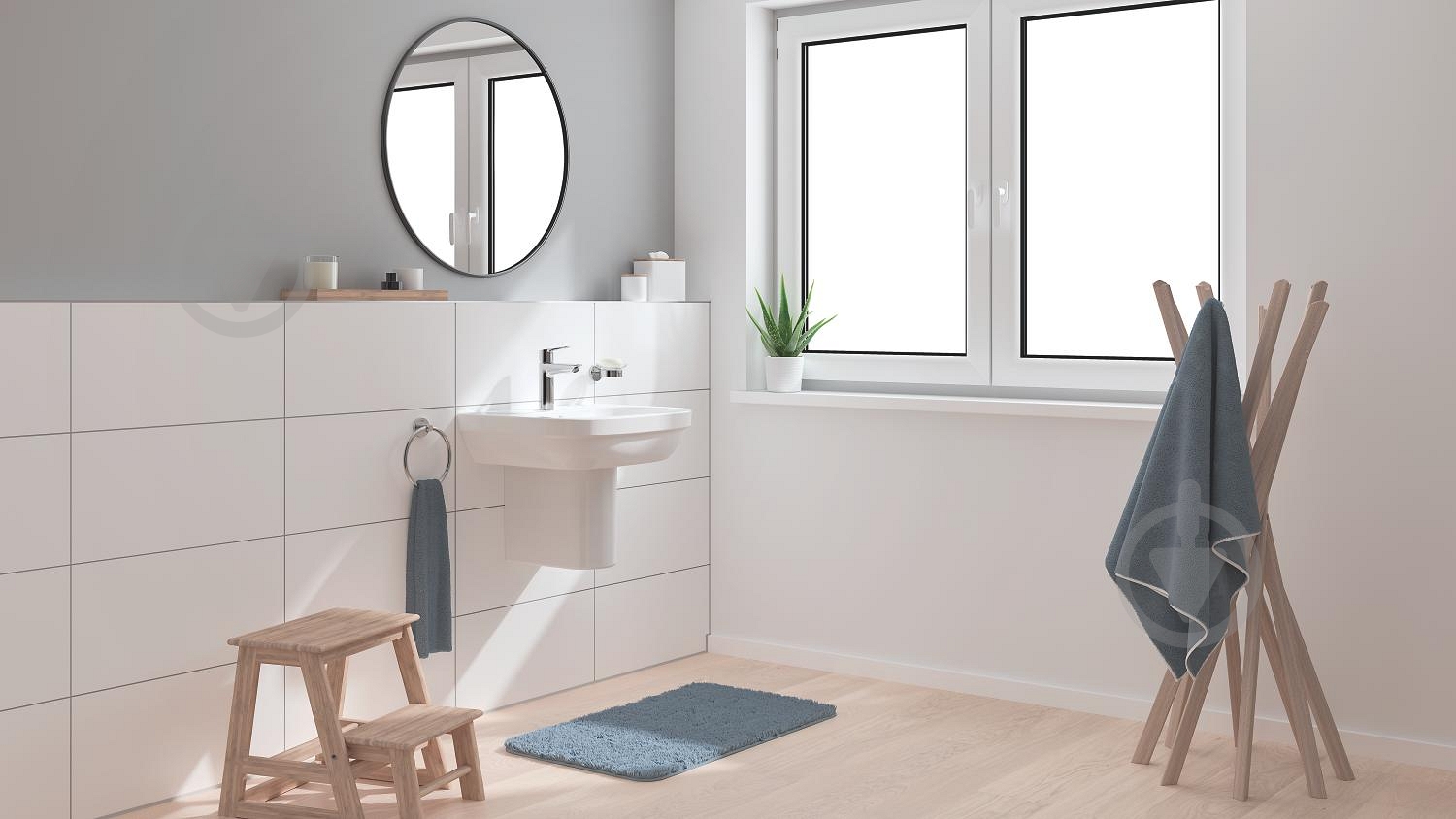 Смеситель для умывальника Grohe QuickFix Start M-Size 24204002 - фото 10