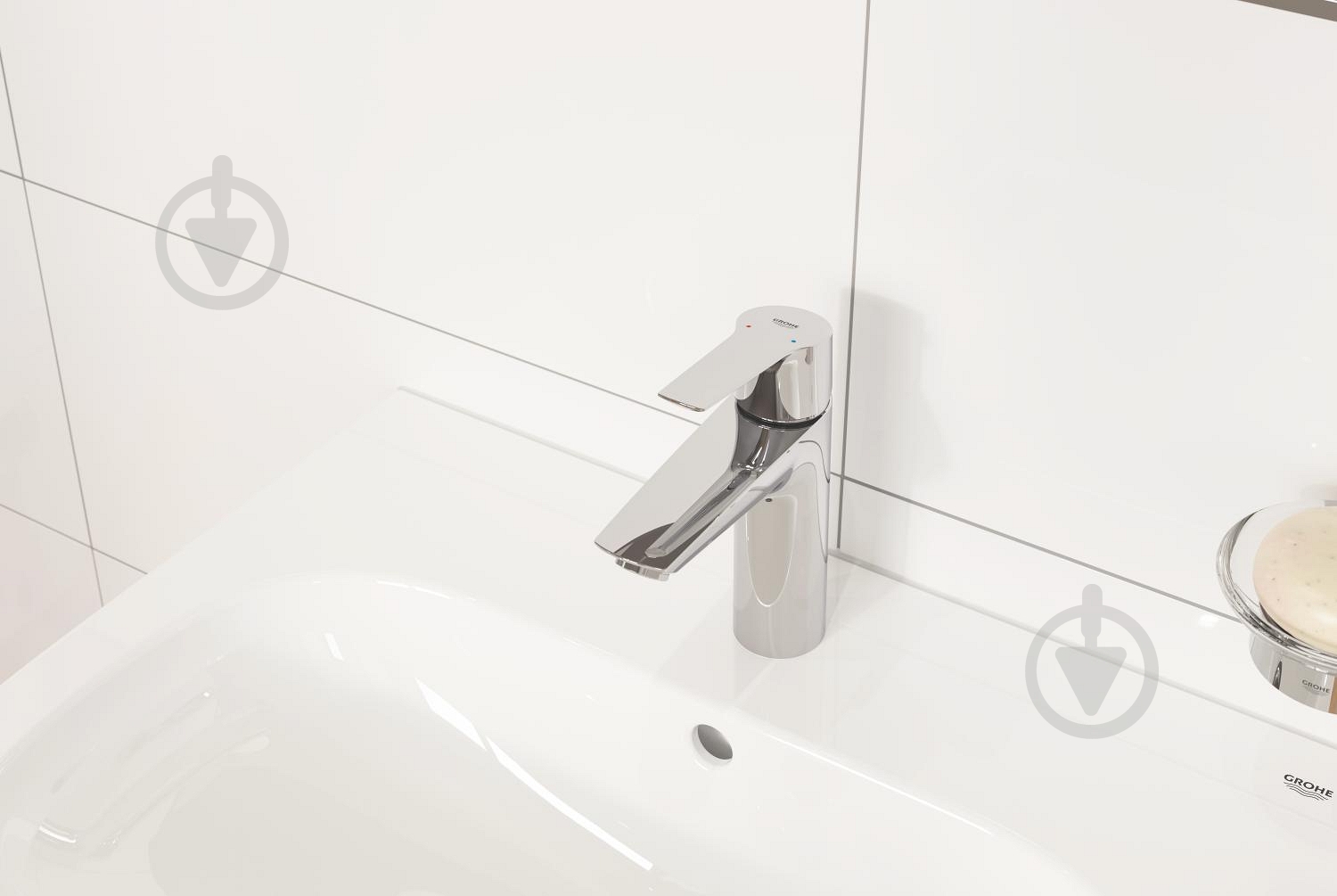 Смеситель для умывальника Grohe QuickFix Start M-Size 24204002 - фото 8