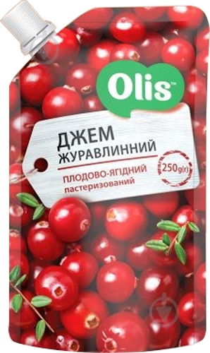 Джем ТМ Оліс клюква 250 г - фото 1