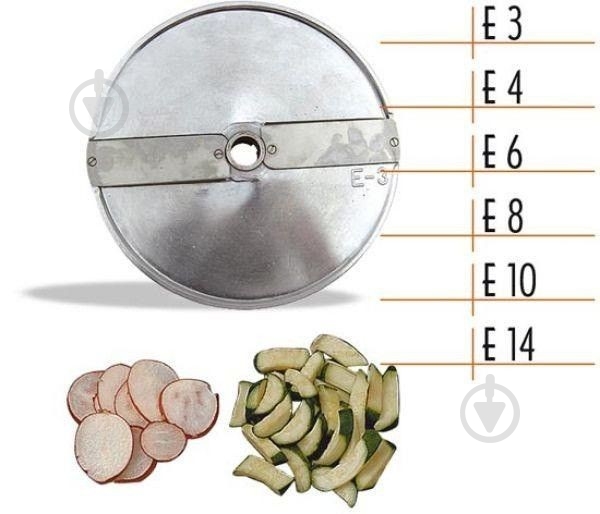 Нож для овощерезки Celme Chef Disco E10 ALL - фото 2 Нож для овощерезки Celme Chef Disco E10 ALL - фото 2