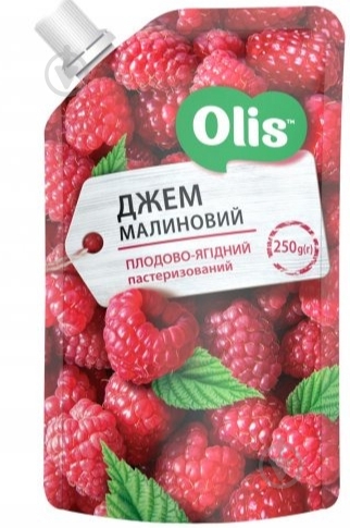 Джем ТМ Оліс малина 250 г - фото 1 Джем ТМ Оліс малина 250 г - фото 1