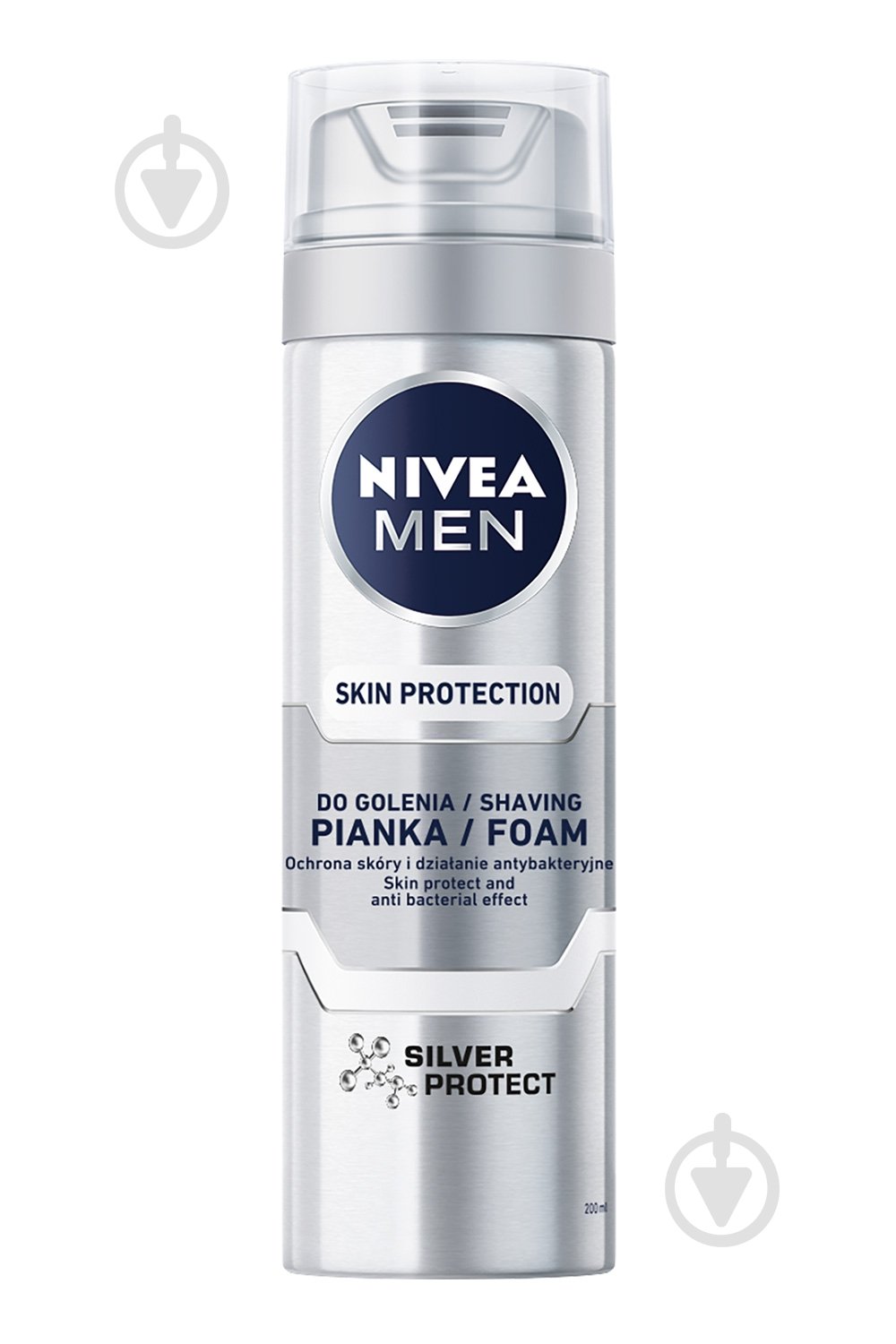 Пена для бритья Nivea MEN Антибактериальная 200 мл - фото 1 Пена для бритья Nivea MEN Антибактериальная 200 мл - фото 1