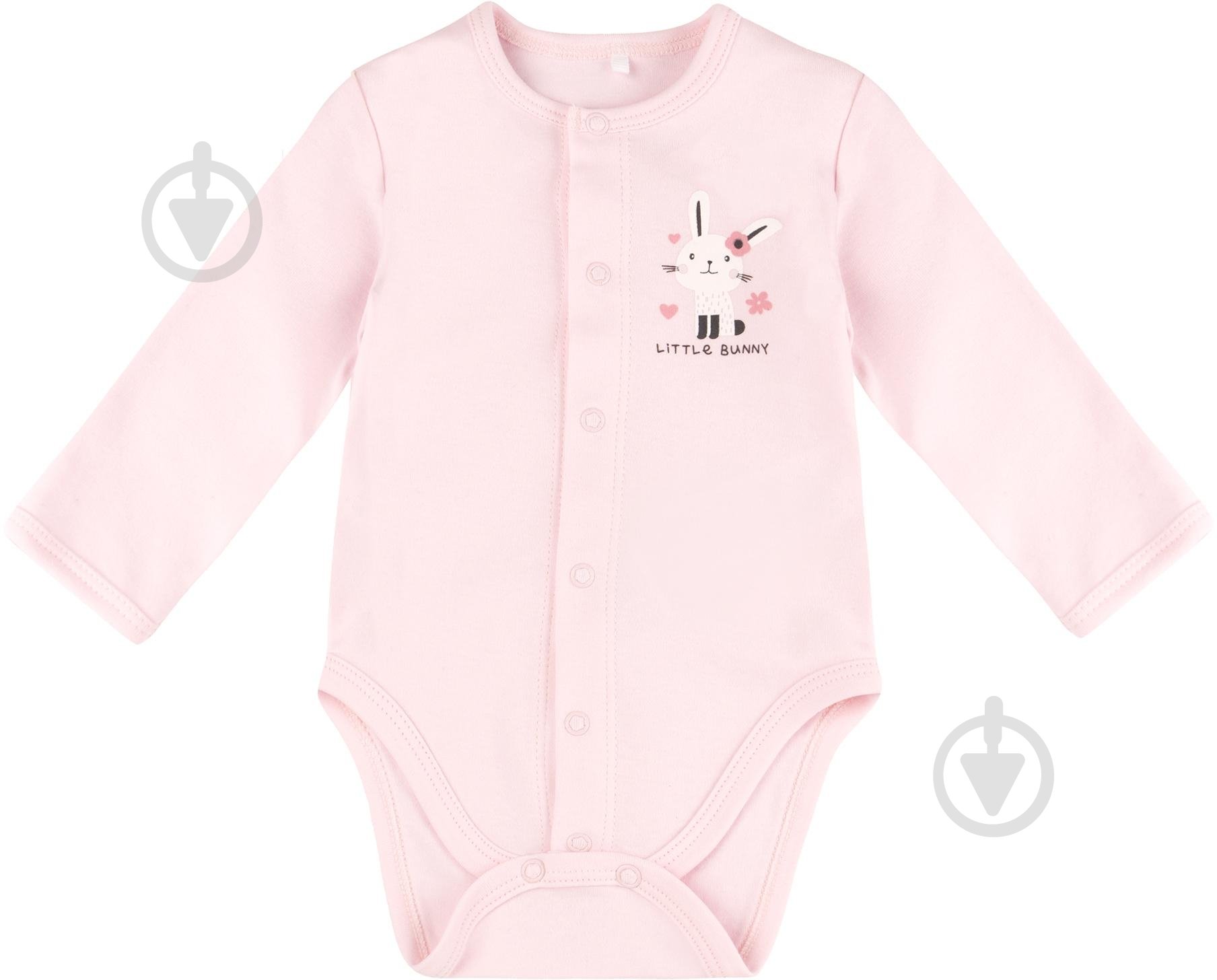 Боді унісекс Bembi БД59 р.80 світло-рожевий 1059101135.90F - фото 1