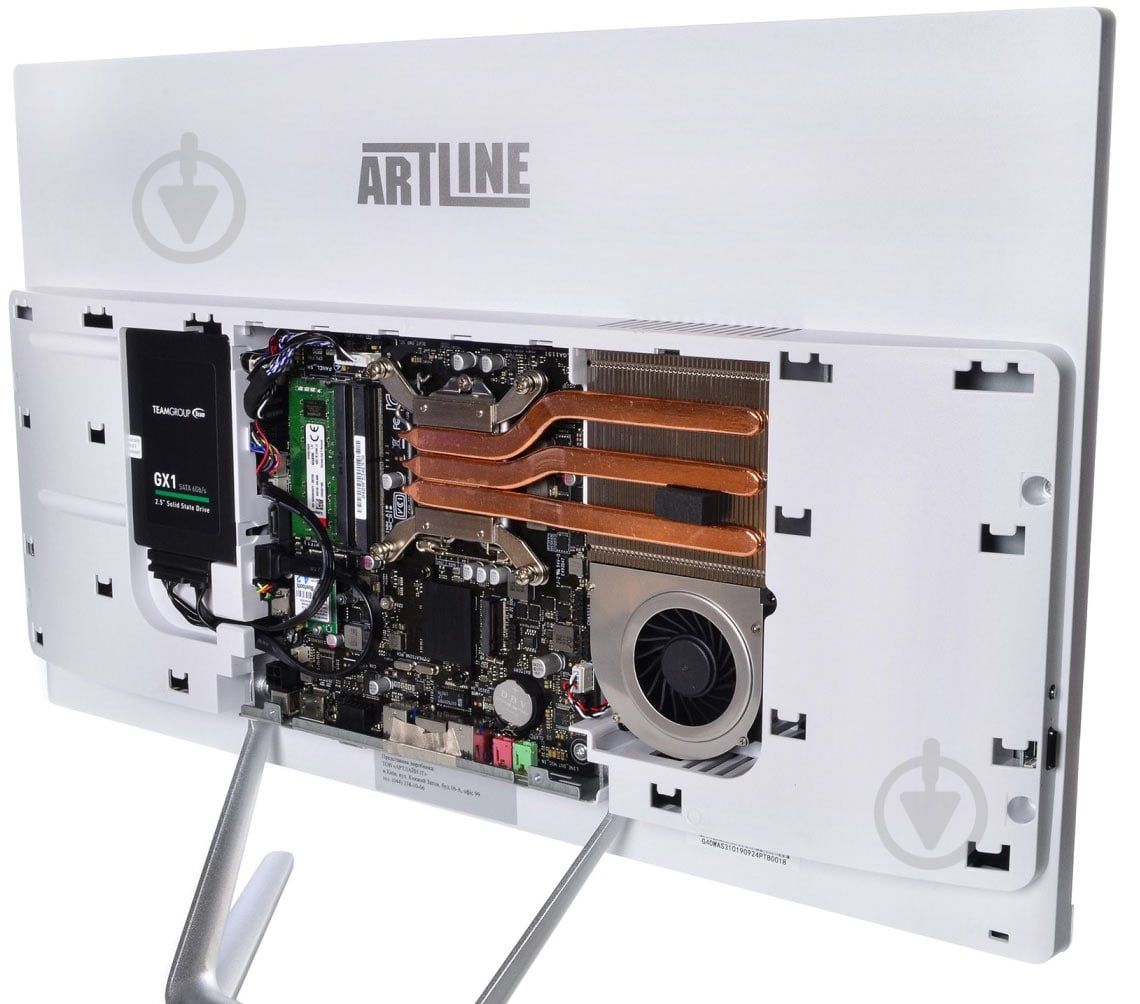 Моноблок Artline Home 23,8 (G43v14w) black/silver - фото 5