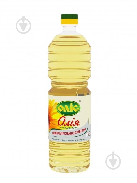 Масло подсолнечное ТМ Оліс 1 л - фото 1 Масло подсолнечное ТМ Оліс 1 л - фото 1