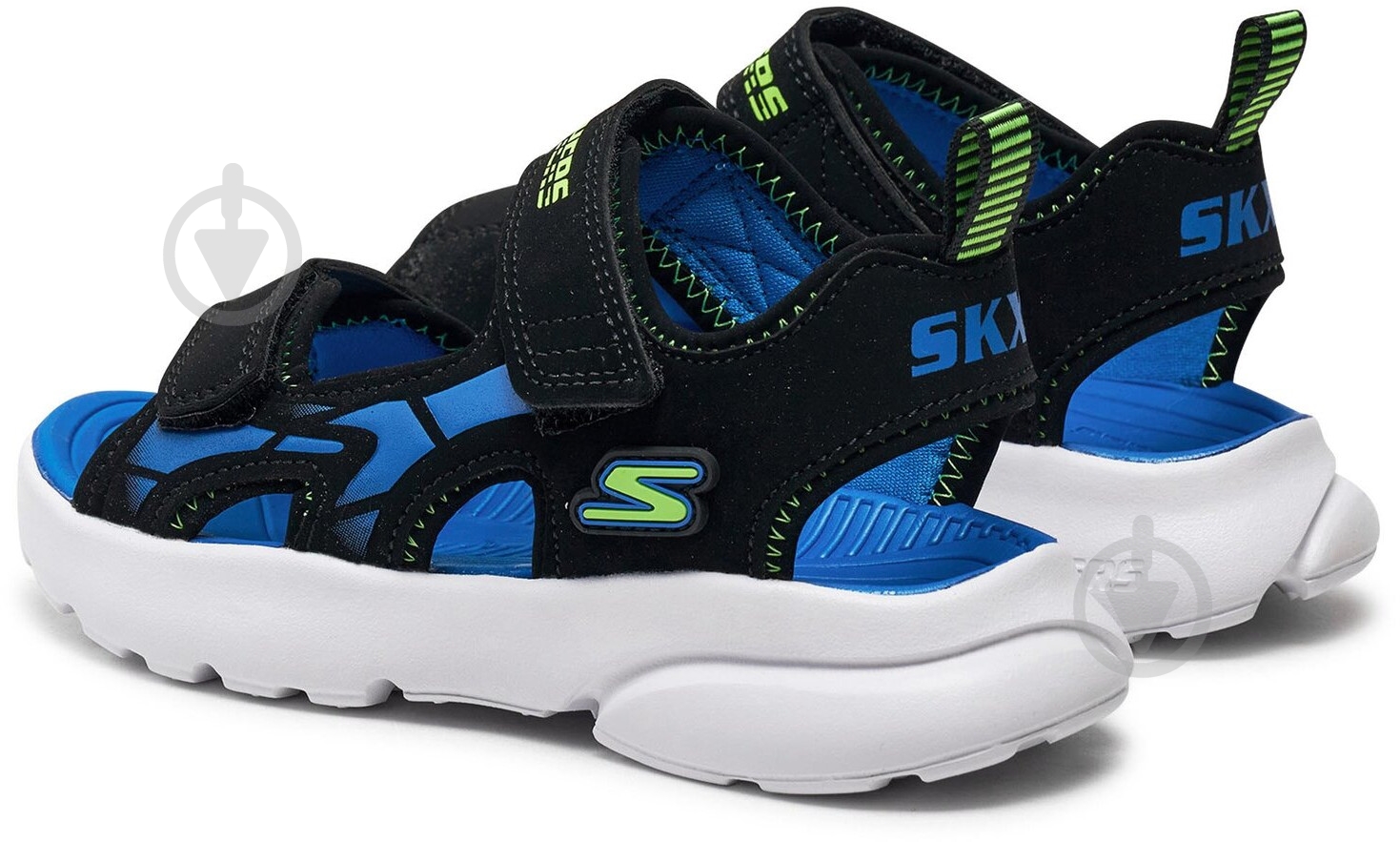 Сандалии Skechers RAZOR SPLASH 406513L BBLM р.35 черный - фото 4