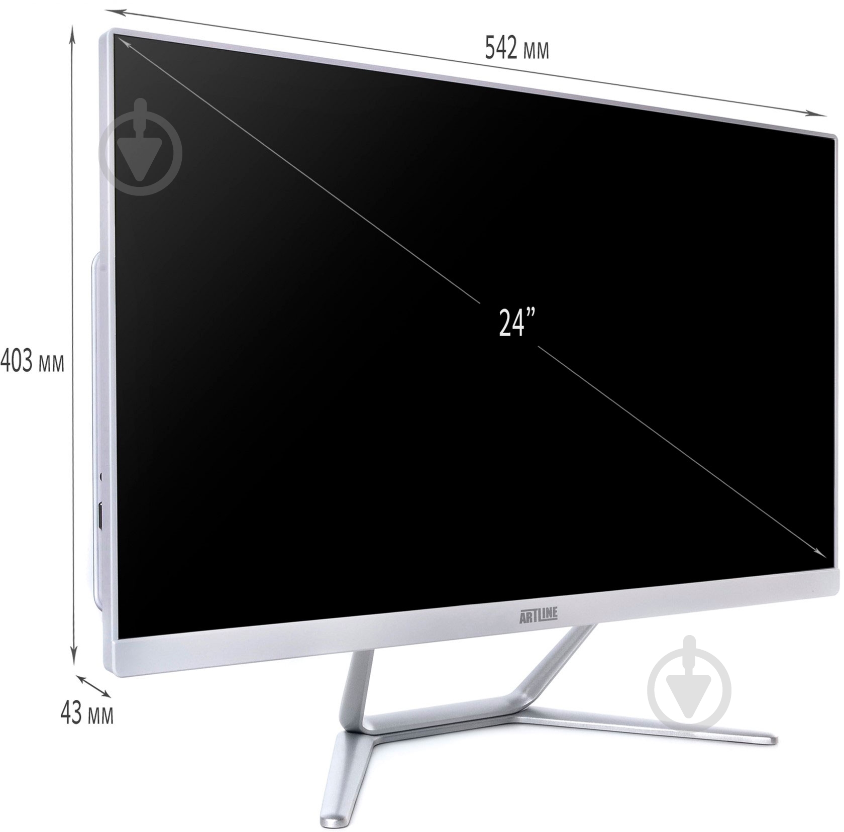 Моноблок Artline Home G43 23,8 (G43v14Winw) - фото 10