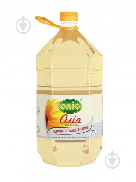 Масло подсолнечное ТМ Оліс 3 л - фото 1 Масло подсолнечное ТМ Оліс 3 л - фото 1