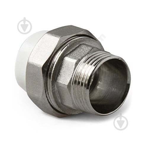 Муфта роз’ємна комбінована зовнішня KAS Муфта роз'ємна з зовнішн. різблен. d40х1 1/4” - фото 1 Муфта роз’ємна комбінована зовнішня KAS Муфта роз'ємна з зовнішн. різблен. d40х1 1/4” - фото 1