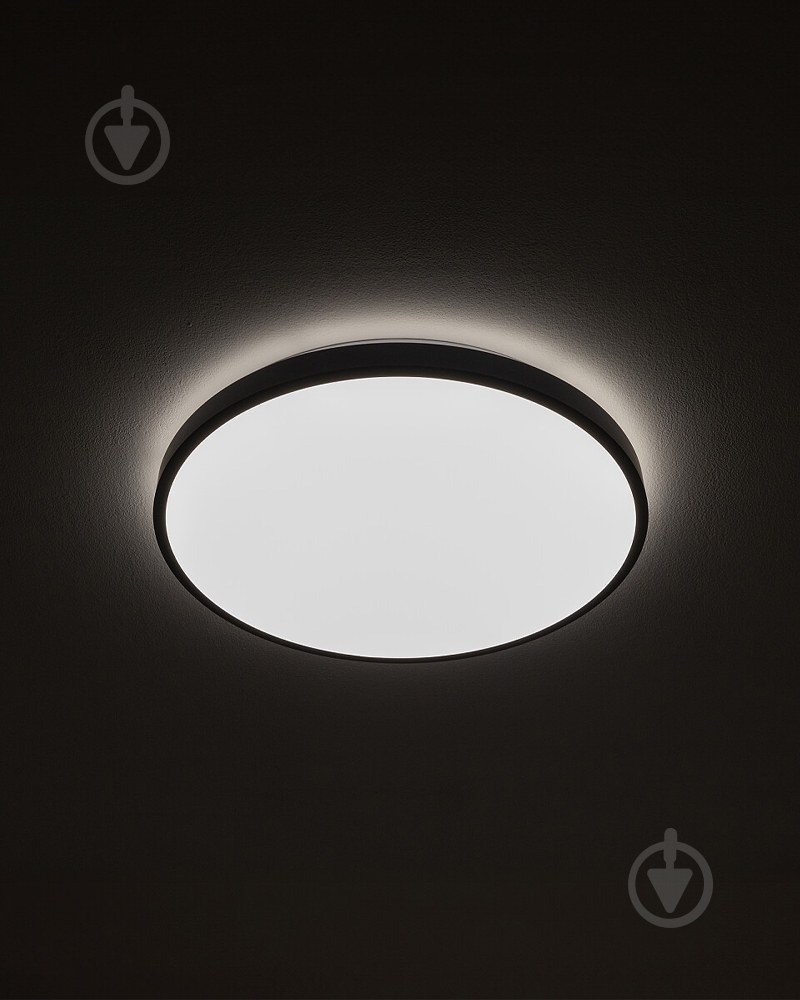 Светильник потолочный Nowodvorski Agnes Round 22 Вт черный 3000 К 10971 - фото 2