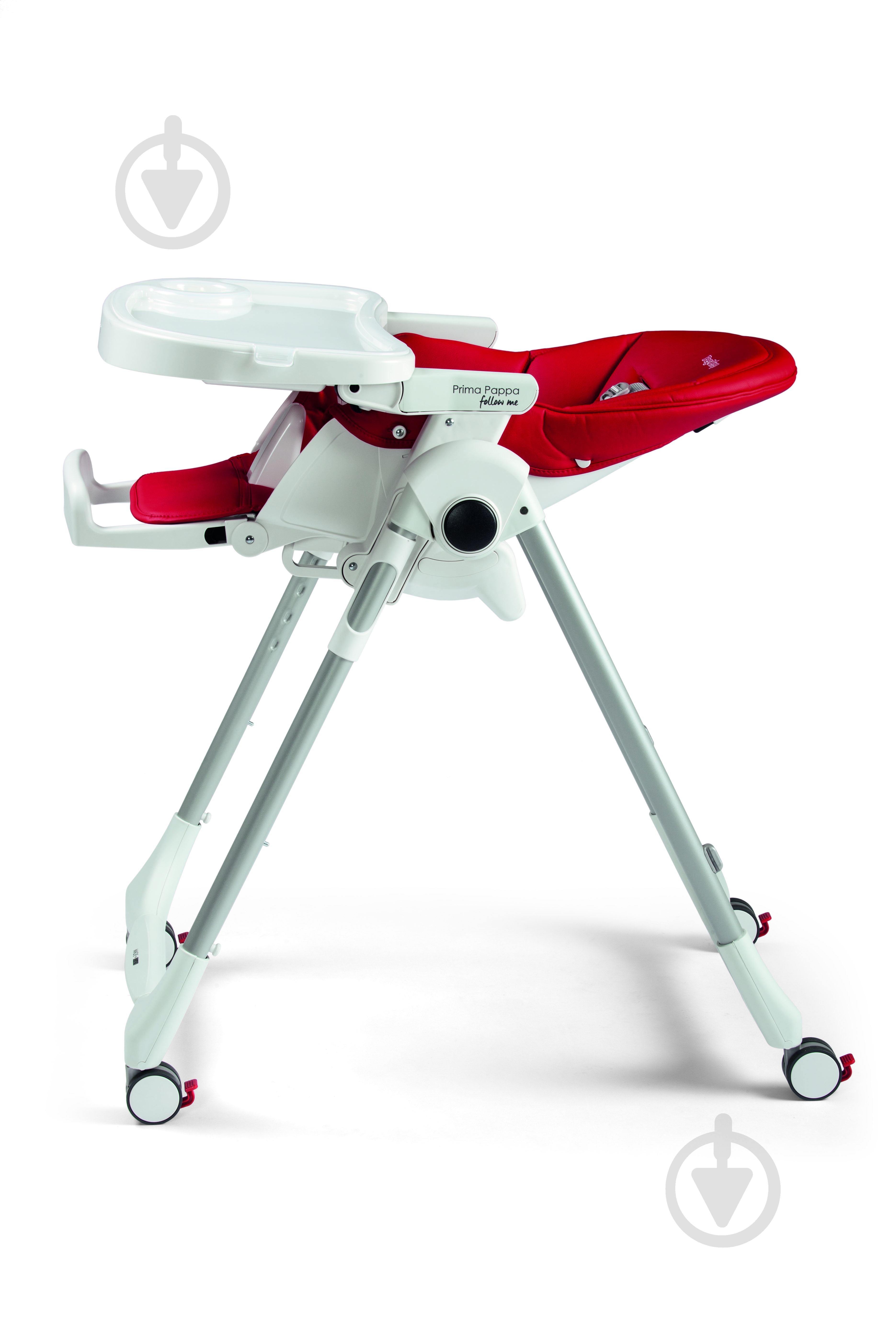 Стільчик для годування Peg-Perego Prima Pappa Follow Me Fragola (червоний) - фото 3