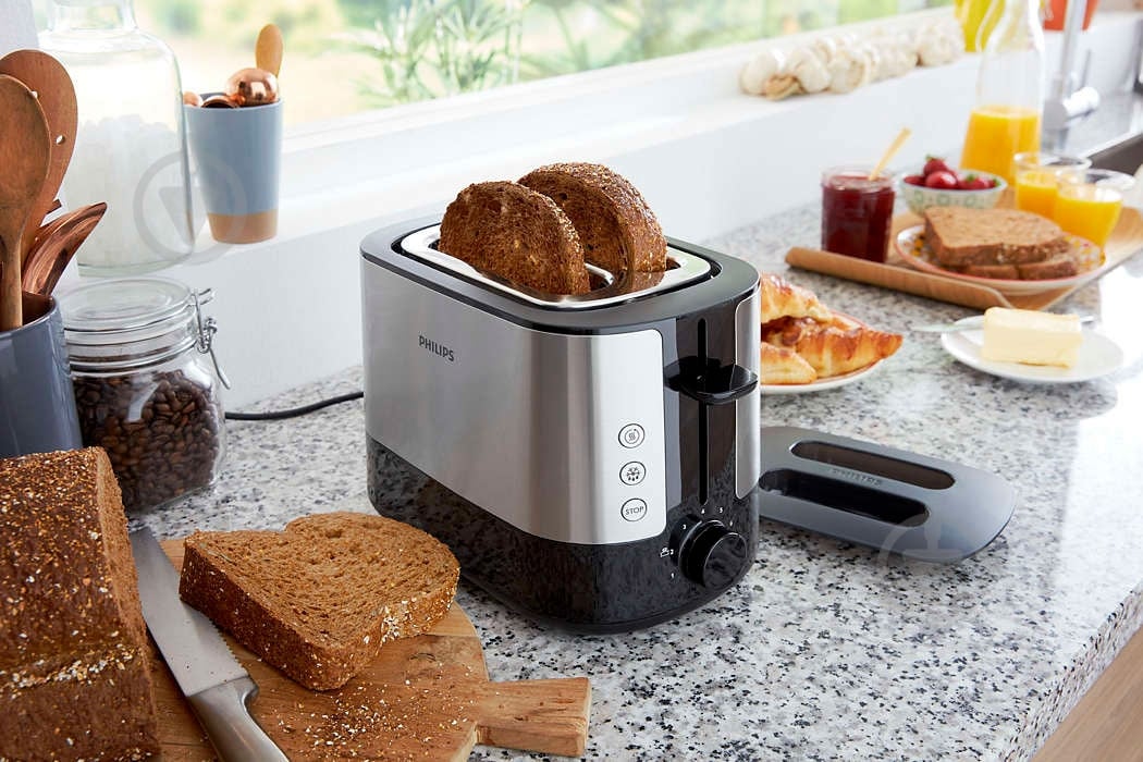 Тостер Philips Viva Collection HD2638/90 - фото 5