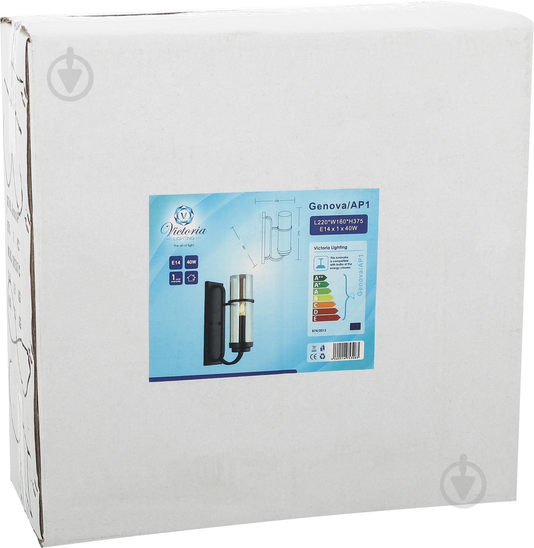 Бра Victoria Lighting 1x60 Вт E27 коричневый Genova/AP1 - фото 3 Бра Victoria Lighting 1x60 Вт E27 коричневый Genova/AP1 - фото 3