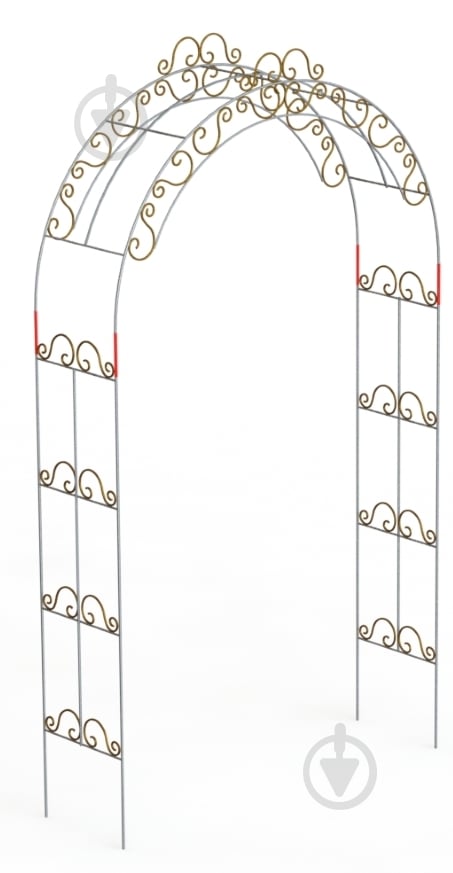 Арка садовая Красивая 2500х1400х500 мм - фото 1
