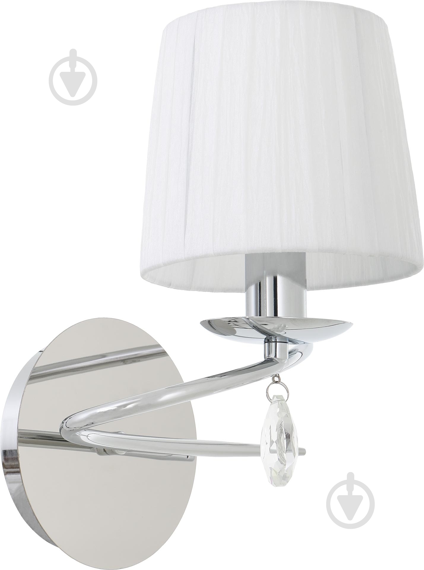 Бра Victoria Lighting 1x40 Вт E14 хром Isabel/AP1 - фото 1