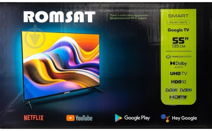 Телевизор Romsat 55UGN18ST2 - фото 18
