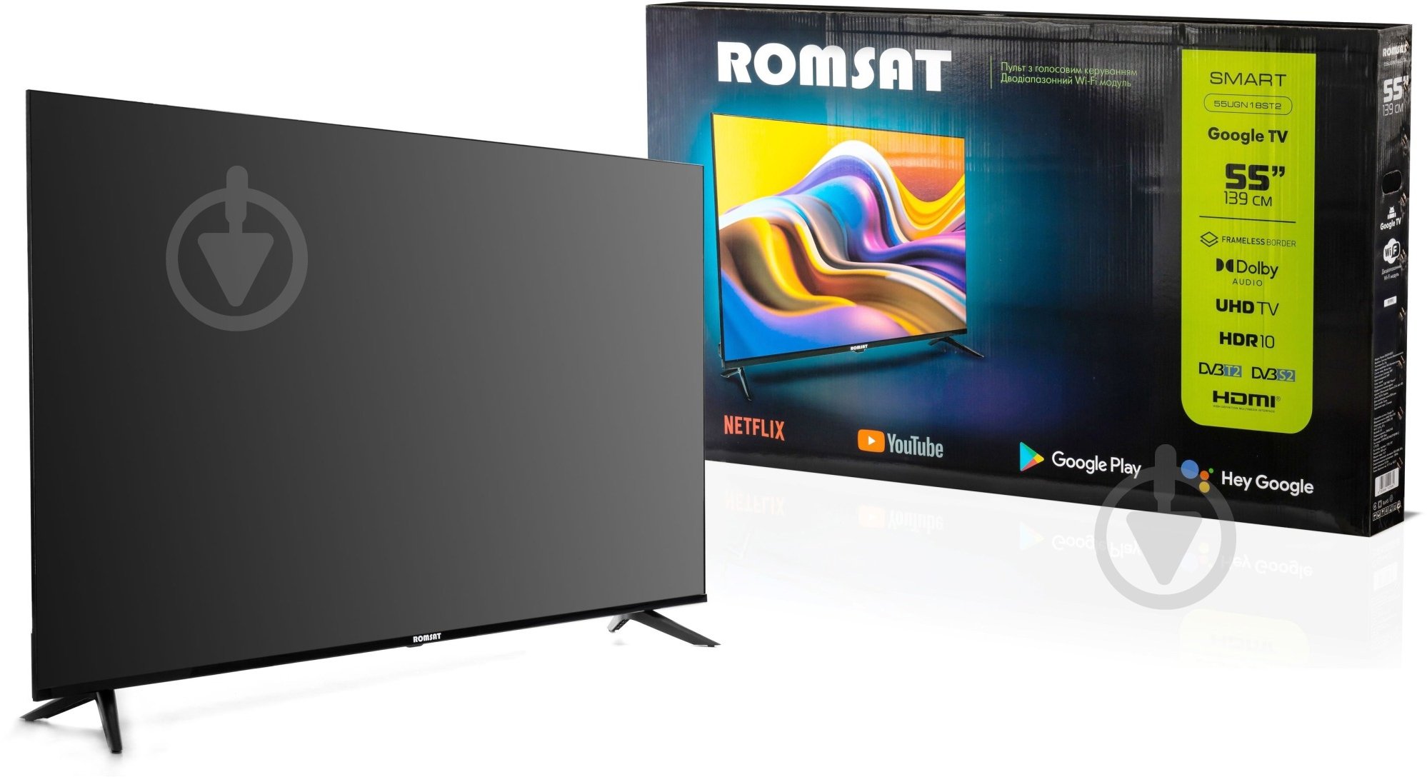 Телевизор Romsat 55UGN18ST2 - фото 14