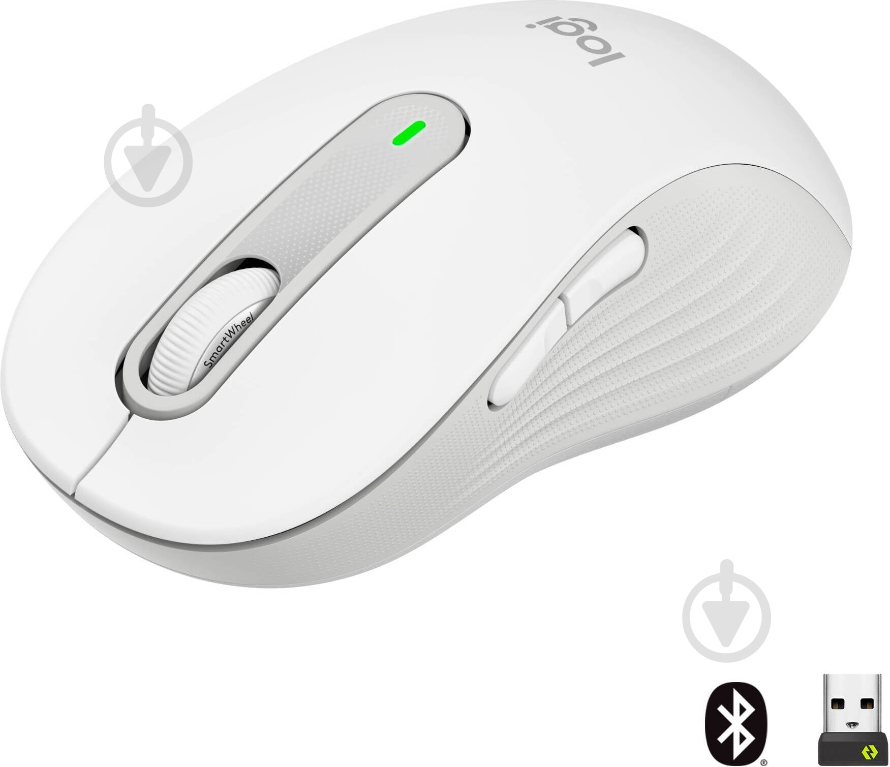 Миша Logitech Signature M650 L Wireless Mouse Off-White (910-006238) white (910-006238) - фото 1 Миша Logitech Signature M650 L Wireless Mouse Off-White (910-006238) white (910-006238) - фото 1